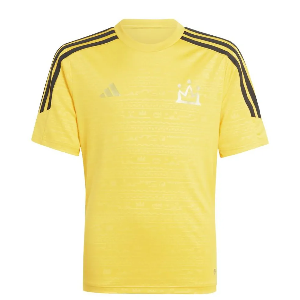Adidas Salah voetbalshirt junior gold yellow