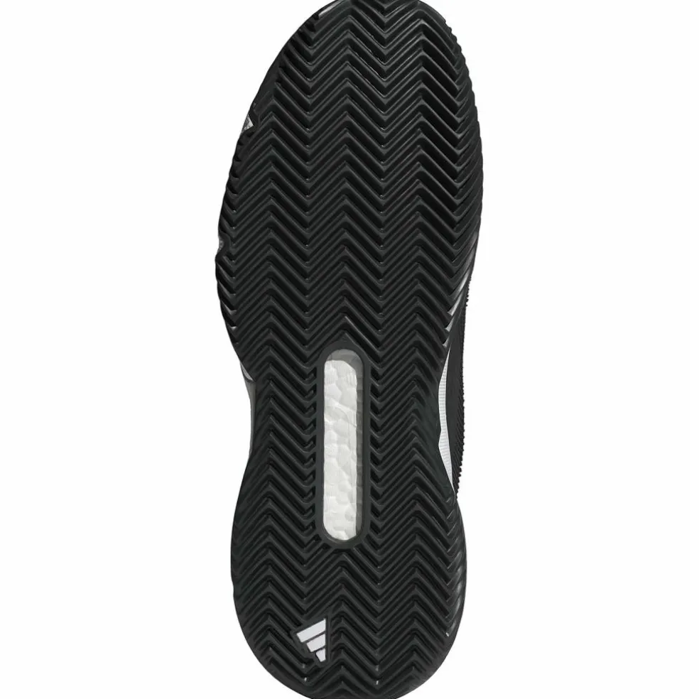 Adidas Solematch Control 2 Clay tennisschoenen heren core black zero metallic cloud white