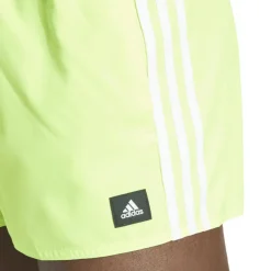 Adidas 3-Stripes CLX zwembroek heren lucid lemon white