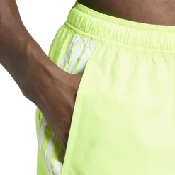 Adidas 3-Stripes CLX zwembroek heren lucid lemon white