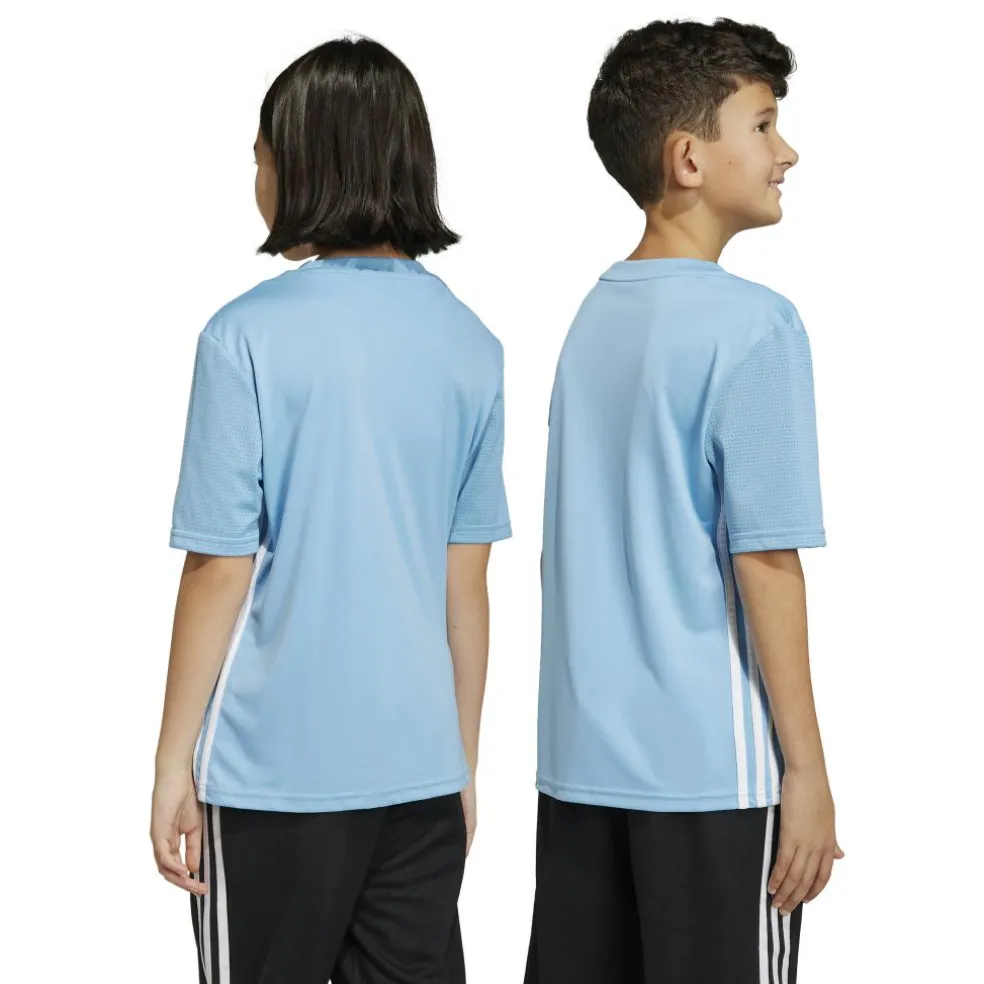 Adidas Tabela voetbalshirt junior 23 team light blue whit