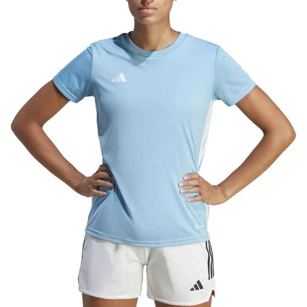Adidas Tabela voetbalshirt dames 23 team light blue white
