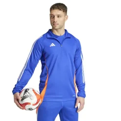 Adidas Tiro trainingsshirt heren 24 lucid blue white app solar red