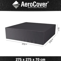Aerocover Loungesethoes 275 x 275 x 70 antraciet