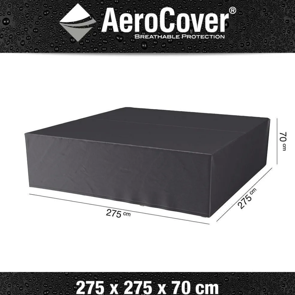 Aerocover Loungesethoes 275 x 275 x 70 antraciet