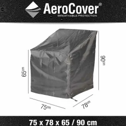 Aerocover Loungestoelhoes 75 x 78 x 65-90 antraciet