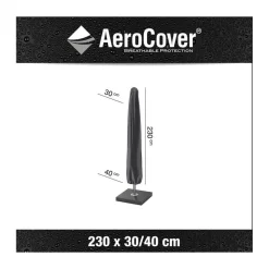Aerocover Parasolhoes 230 x 30-40 antraciet