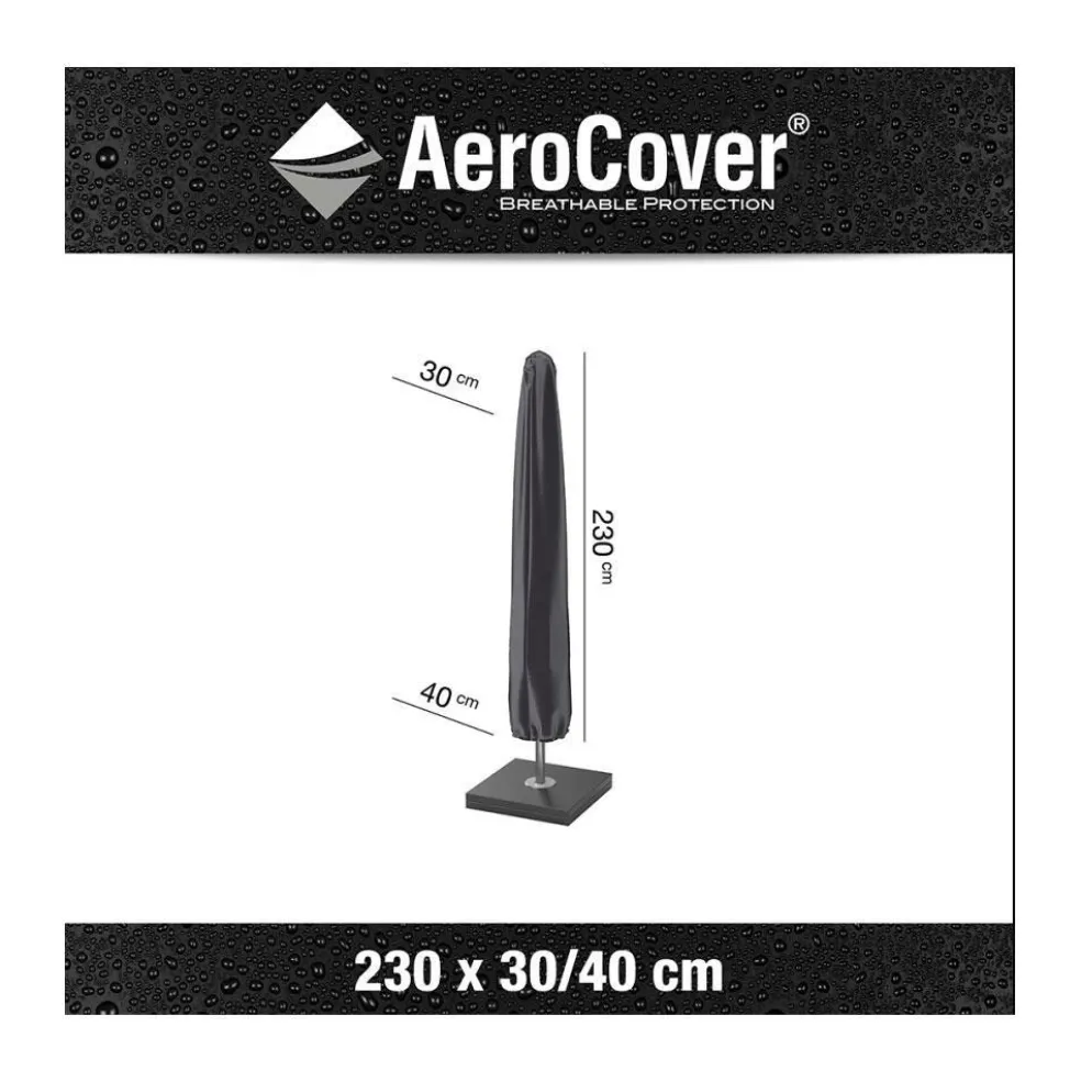 Aerocover Parasolhoes 230 x 30-40 antraciet