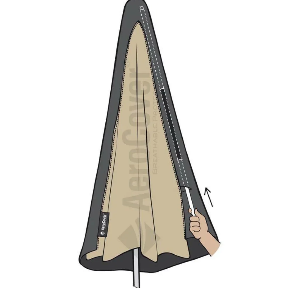 Aerocover Parasolhoes 250 x 85 antraciet