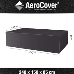 Aerocover Tuinsethoes 240 x 150 x 85 antraciet