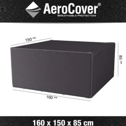 Aerocover Tuinsethoes 160 x 150 x 85 antraciet