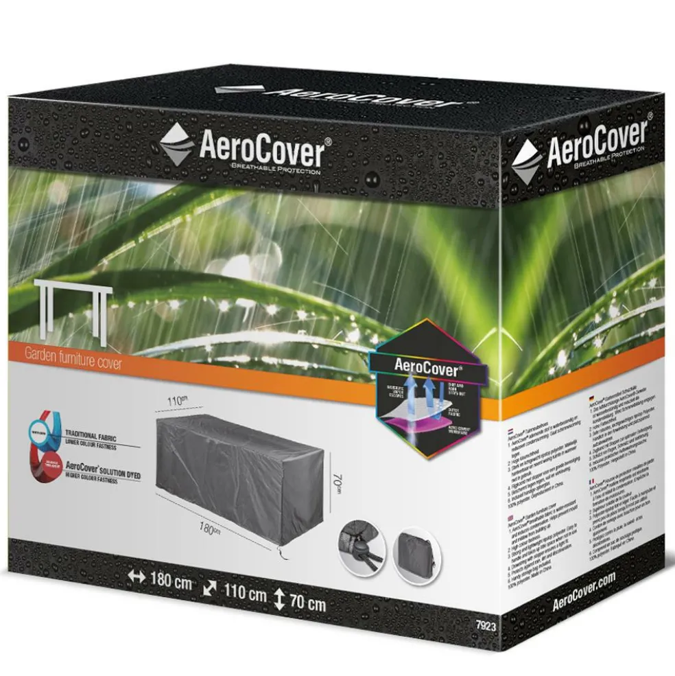 Aerocover Tuintafelhoes 180 x 110 x 70 antraciet