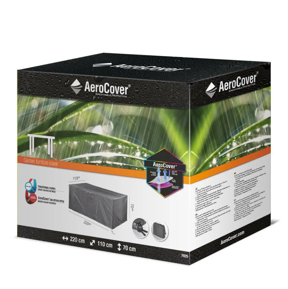 Aerocover tuintafelhoes 220 x 110 x 70 antraciet