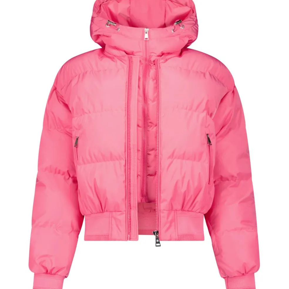 Airforce Northstar Bomber winterjas dames hot pink