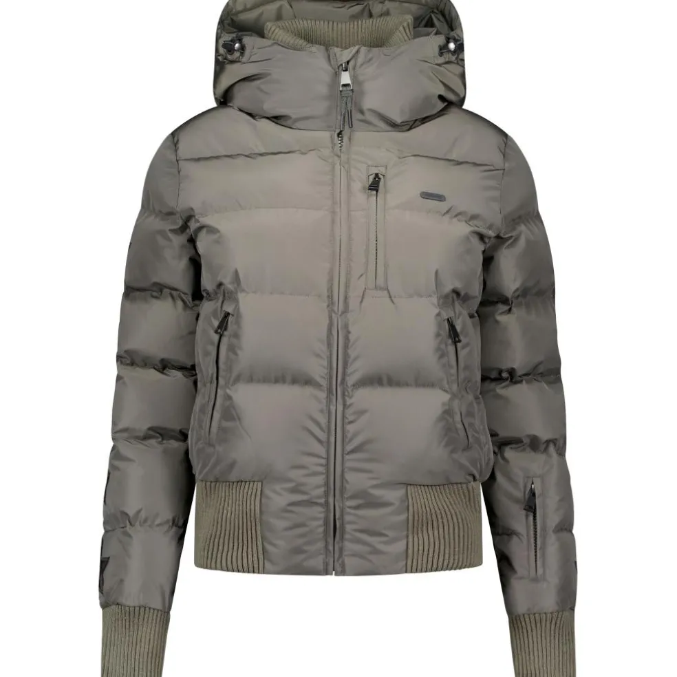 Airforce Taos winterjas dames beluga true black