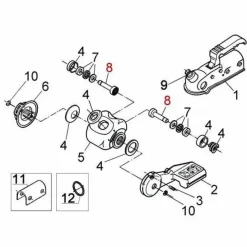 Al-Ko AKS 1300 frictiecups