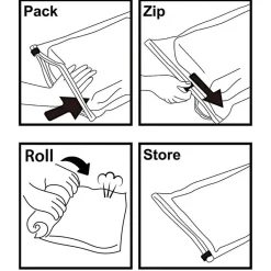 Alpina Oprolbare opbergzak