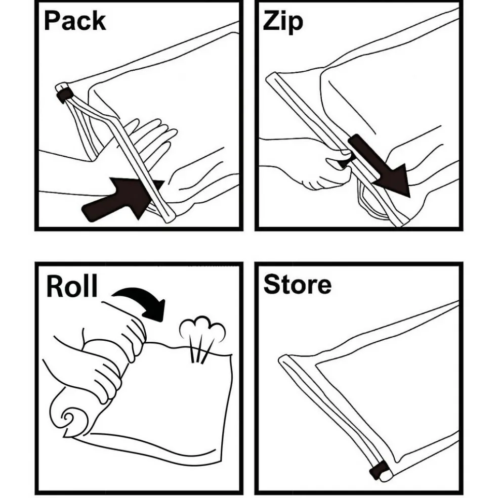 Alpina Oprolbare opbergzak