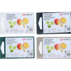 Alpina Snijplank 4 kleuren assorti