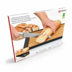 Alpina Snijplank met kruimelopvangbak