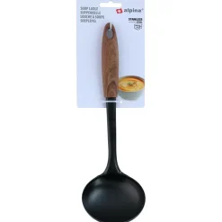 Alpina Soeplepel zwart