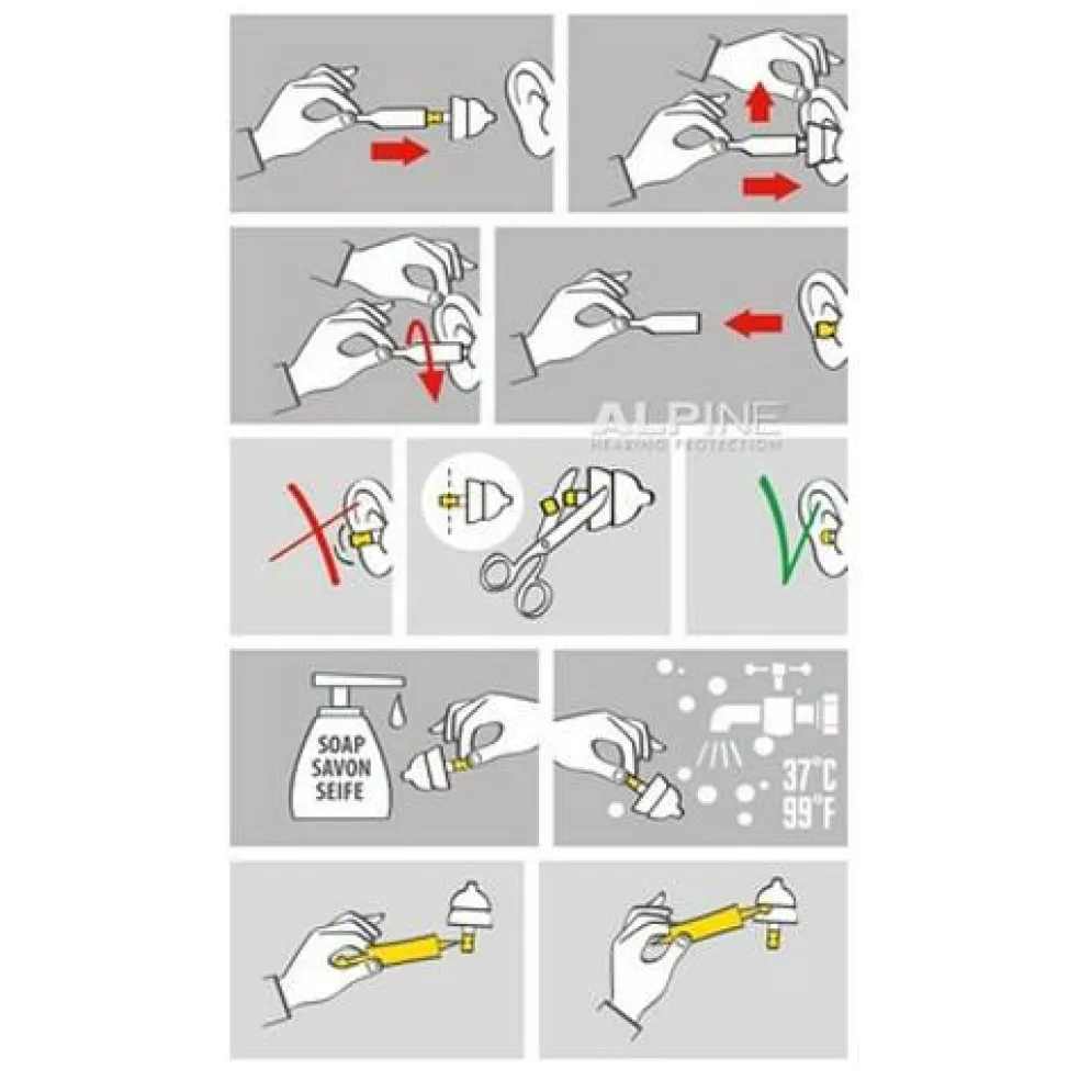 Alpine Hearing Protection FlyFit oordoppen