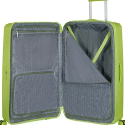 American Tourister Fastforward Spinner 78 koffer neon lime
