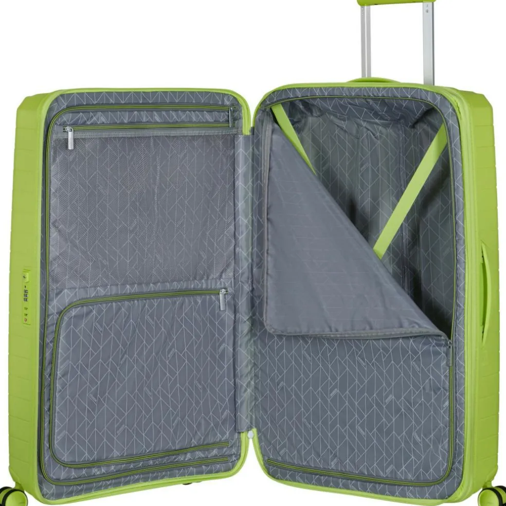 American Tourister Fastforward Spinner 78 koffer neon lime