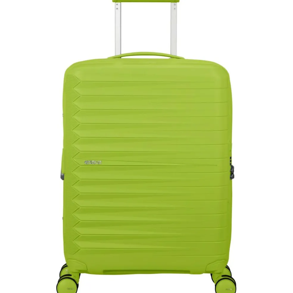 American Tourister Fastforward Spinner 55 koffer neon lime