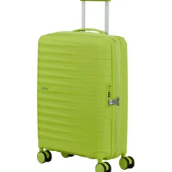 American Tourister Fastforward Spinner 55 koffer neon lime