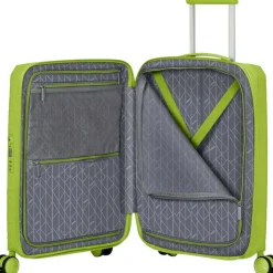 American Tourister Fastforward Spinner 55 koffer neon lime