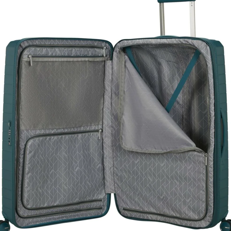 American Tourister Fastforward Spinner 78 koffer totally teal