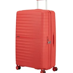 American Tourister Fastforward Spinner 78 koffer sunset coral