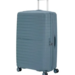 American Tourister Fastforward Spinner 78 koffer steel blue