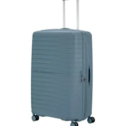 American Tourister Fastforward Spinner 78 koffer steel blue