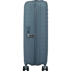 American Tourister  Fastforward Spinner 55 koffer steel blue