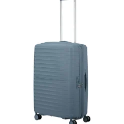 American Tourister  Fastforward Spinner 68 koffer steel blue