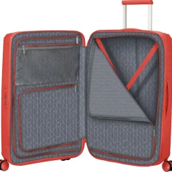 American Tourister  Fastforward Spinner 68 koffer sunset coral