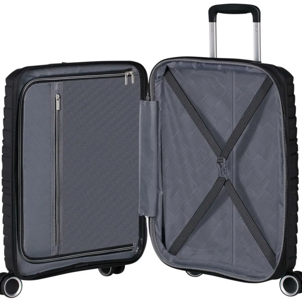 American Tourister Flytwist Spinner 55 koffer shadow black