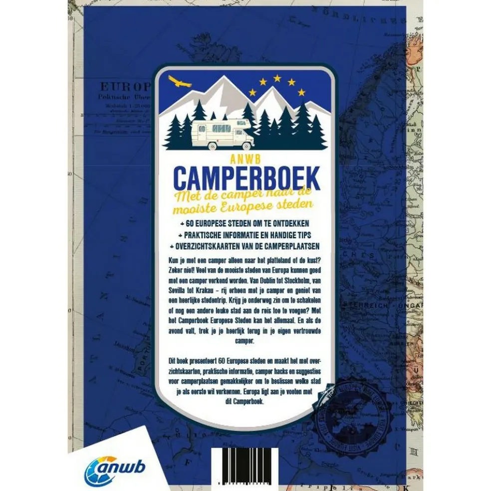 ANWB Europese steden campergids