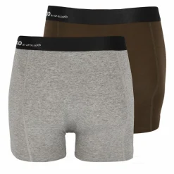 Apollo Bamboo Basic onderbroek heren grey army 2-pack
