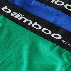 Apollo Bamboo Basic onderbroek heren blue green 2-pack