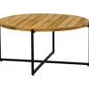 Apple Bee  Condor salontafel ø 94 black natural