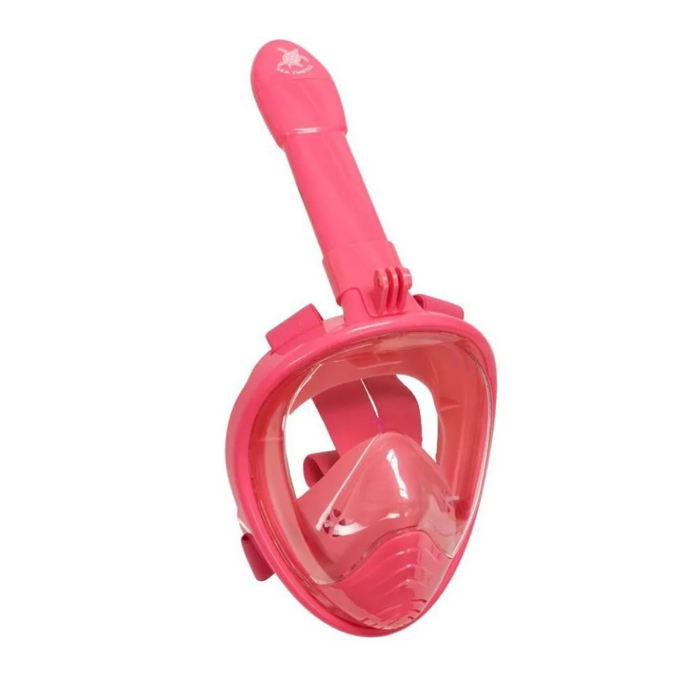 Aqua Lung Sport Sea Turtle Full Face snorkelmasker junior coral pink
