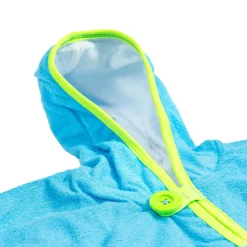 Aqua Sphere  Baby Towel strandponcho fluo green light blue