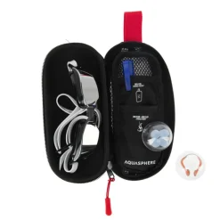 Aqua Sphere  brillenkoker black red