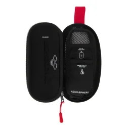 Aqua Sphere  brillenkoker black red