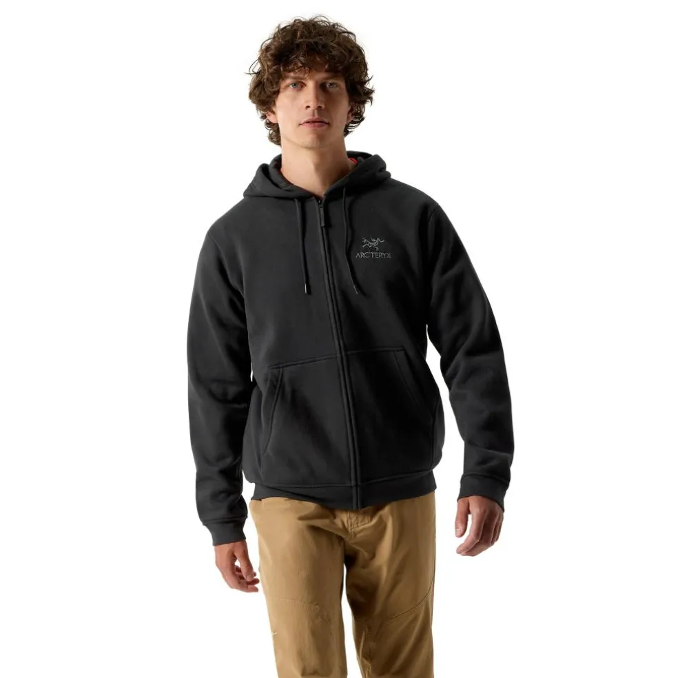 Arc'teryx Emblem Hoody fleece vest heren black