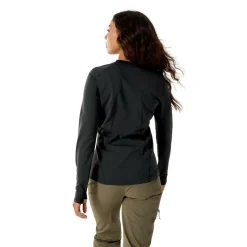 Arc'teryx Taema Thermal Crew Neck shirt dames black heather