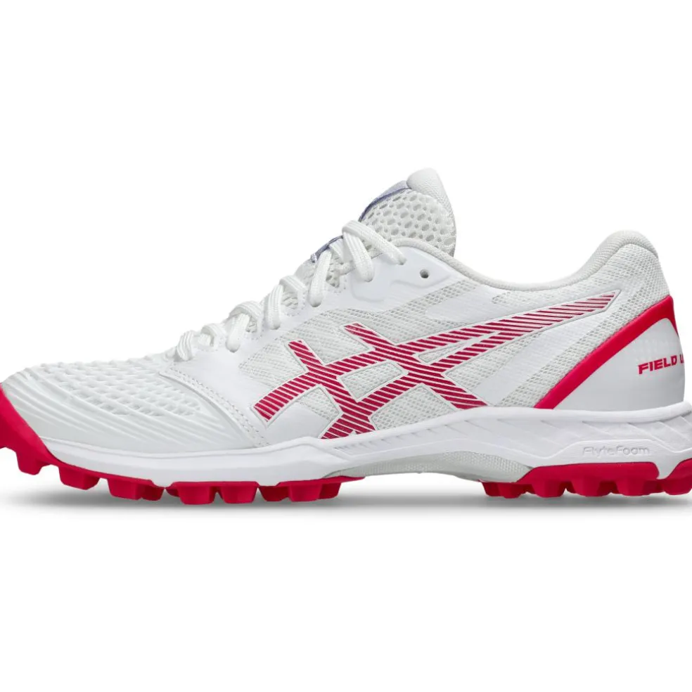 Asics FIELD ULTIMATE FF 2 hockeyschoenen dames white bright rose